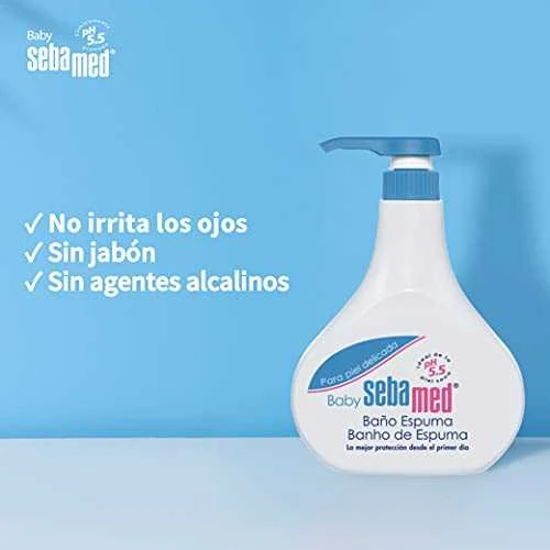 SEBAMED BABY BUBBLE BATH, vaikiškos vonios putos, 1000ml