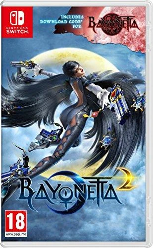 Kompiuterinis žaidimas Bayonetta 2 + DCC (Bayonetta 1) Nintendo Switch