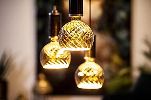 Segula SEGULA LED Floating Globe 150 twisted smokey pilka E27 230Lm