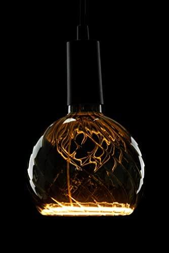 Segula SEGULA LED Floating Globe 150 twisted smokey pilka E27 230Lm