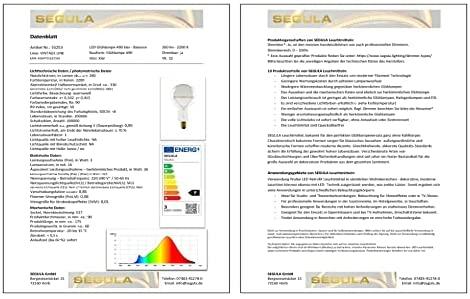Segula Rinkinys Rinkinys 55253 LED lempa 3 W E27 F