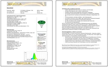 Segula SEGULA LED Reflect. PAR38 grun E27 18W (120W) Dimbar A