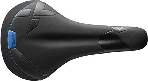 Selle Italia SELLE ITALIA X-LAND E -Bike TM L (id match - L1) Manganese Tube 7, fibra- tek - Mokka, 280g juodas and mėlynas (NEW)