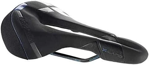 Selle Italia SELLE ITALIA X-LAND E -Bike TM L (id match - L1) Manganese Tube 7, fibra- tek - Mokka, 280g juodas and mėlynas (NEW)