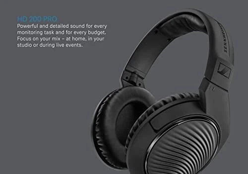 Profesionalios Studijinės ausinės Sennheiser HD 200 PRO
