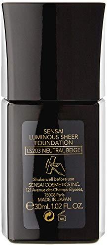 Makiažo pagrindas SENSAI LUMINOUS SHEER SPF15 NO.203, NEUTRAL BEIGE, 30ML