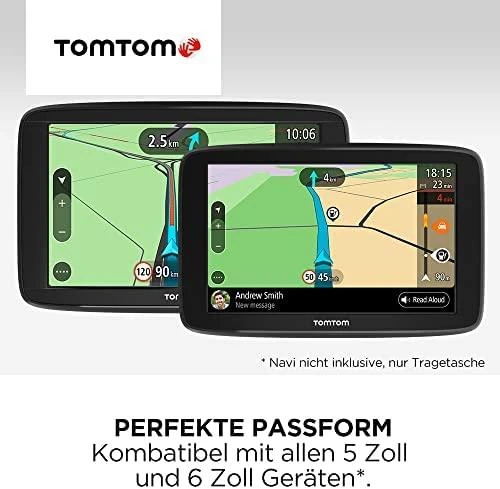 Senti TomTom 9UUA.001.64 navigatoriaus dėklas 15,2 cm (6") Įmautė Juoda, Pilka