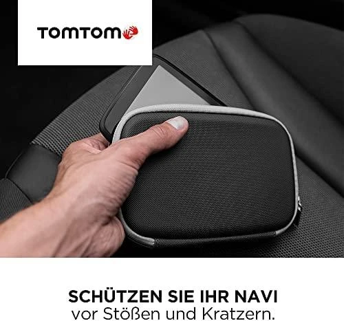 Senti TomTom 9UUA.001.63 navigatoriaus dėklas 12,7 cm (5") Įmautė Juoda, Pilka