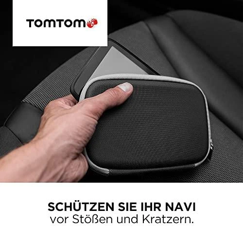 Senti TomTom 9UUA.001.64 navigatoriaus dėklas 15,2 cm (6") Įmautė Juoda, Pilka