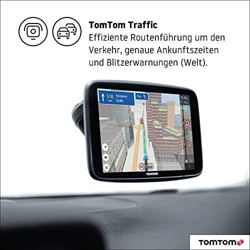 Senti TomTom 9UUA.001.64 navigatoriaus dėklas 15,2 cm (6") Įmautė Juoda, Pilka