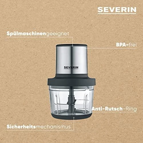 Severin KM 3866 sidabras