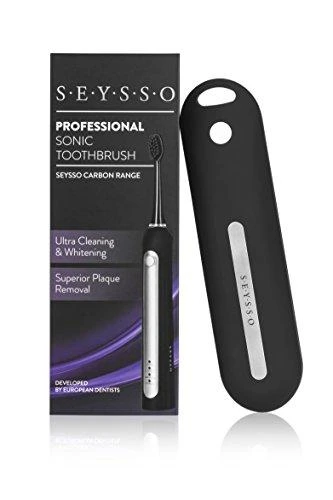 Dantų šepetėlis Šepetėlis Seysso Carbon Professional SE01 Juoda