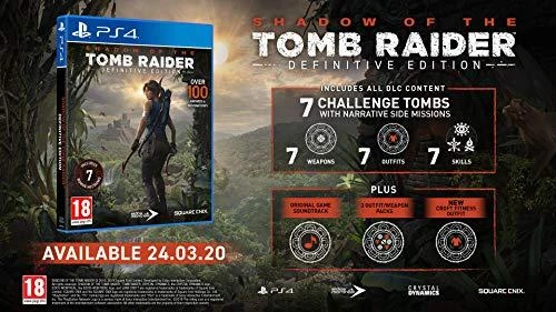 „Square Enix Shadow of the Tomb Raider“: galutinis PS4 leidimas