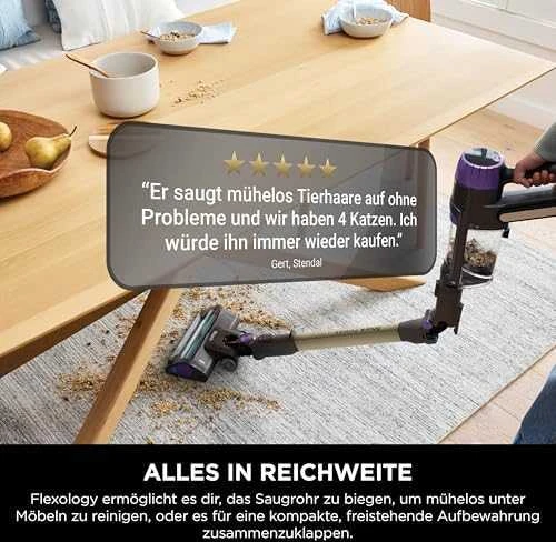 Belaidis dulkių siurblys Shark IP3251EUT, Pilkas su aukso spalvos ir violetiniais akcentais