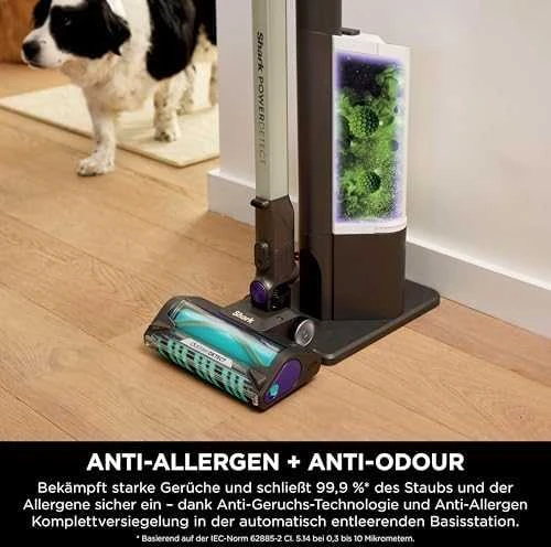 Belaidis dulkių siurblys Shark IP3251EUT, Pilkas su aukso spalvos ir violetiniais akcentais