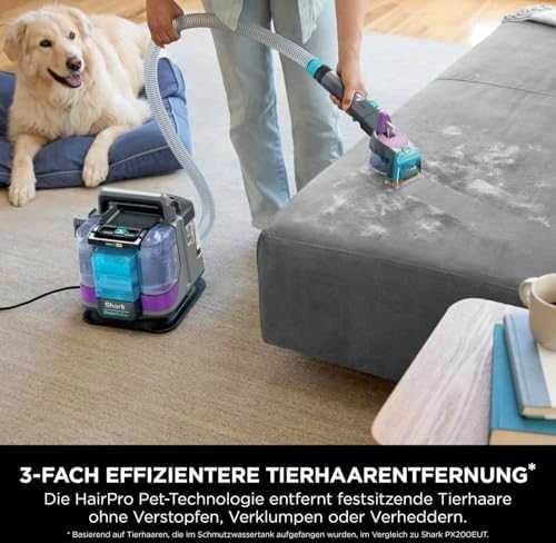 Dulkių siurblys Shark StainStriker HairPro PX250EUT sidabrinė