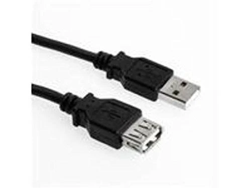 Sharkoon Kabelis USB 2.0 Verlängerung 1,0m juodas