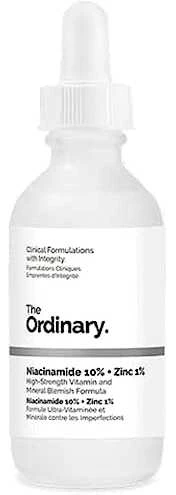 The Ordinary Niacinamide 10% + Zinc 1% veido serumas, 60 ml