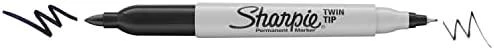 Sharpie Twin Tip juodas žymeklis 2 vnt. - 1986454