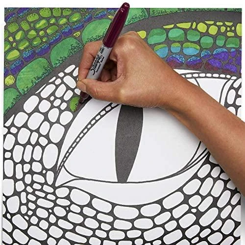 Sharpie smulkūs juodi žymekliai (36 vnt.) - 2025040