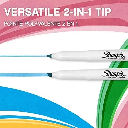 Markerių rinkinys Sharpie S-note Mix 12 vnt. - 2138233