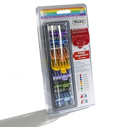 Wahl Clipper Corporation Šukų rinkinys WAHL PRO 4503-7171/03170-400, tinka Cordless Super Taper, Super Taper, Chrome Super Taper, Taper 2000, Magic Clip, Icon. 8 vnt.