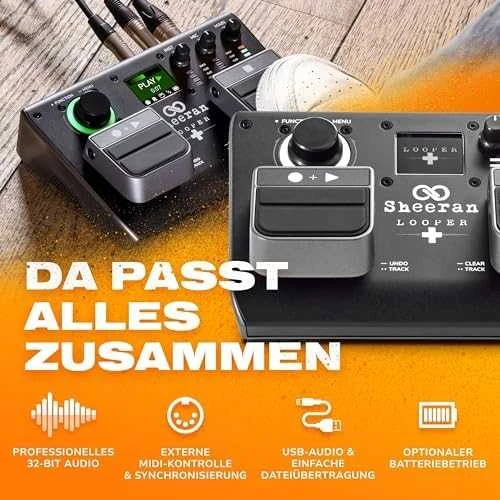 Sheeran Looper+ by HeadRush – looper, balso procesorius