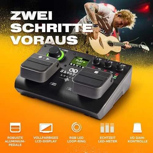 Sheeran Looper+ by HeadRush – looper, balso procesorius