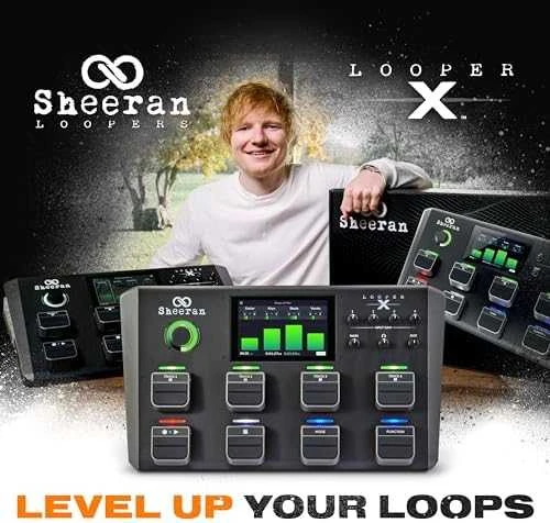 Garso Įranga - Looperis HeadRush Sheeran Looper X 32-bit Jutiklinis Ekranas Grafitas