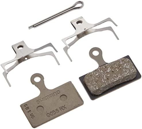 Stabdžių kaladėlės diskinių Shimano Resin G05S ncl Spring/Split Pin