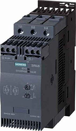 Siemens Minkštas pradžia 3 fazė 200- 480VAC 80A 45kW / 400V Uc = 110- 230V AC / DC S3 (3RW3046- 1BB14)