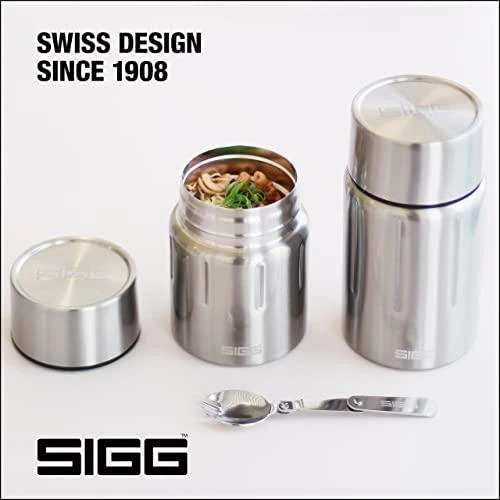 Maisto konteineris -termosas Sigg, 0,75 l (Sidabrinis)