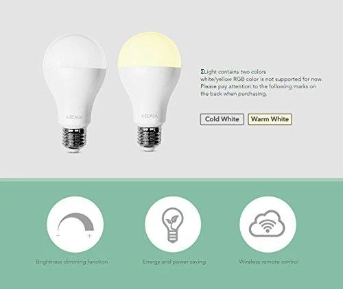 Ecasa Sigma Casa Home Control Smart Light E27 LED dimmbar