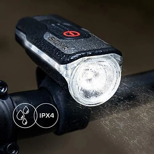SIGMA AURA 80 USB priekinis žibintas + NUGGET II galinis žibintas