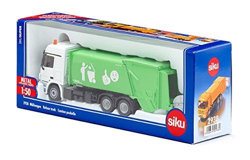 Siku šiukšliavežis su šiukšlių konteineriu (2938)