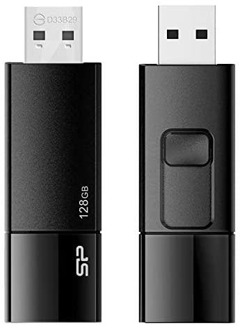 SILICON POWER atmintis USB Blaze B05 64GB USB 3.2 Juodas