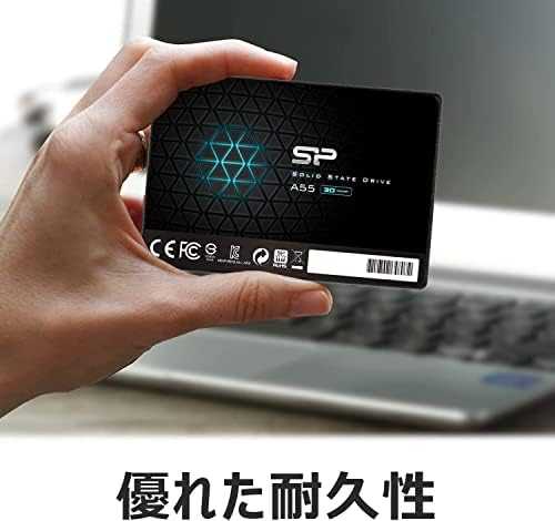 Kietasis diskas SILICON POWER 4TB A55 SATA III 6Gb/s VIDINIS KIETOJI DISKAS | Silicio galia | Tūzas | A55 | 4000 GB | SSD formos koeficientas 2,5" | Kietojo kūno disko sąsaja SATA III | Skaitymo greitis 500 MB/s | Rašymo greitis 450 MB/s