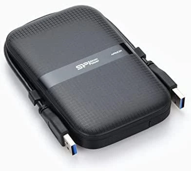 Išorinis kietasis diskas Silicon Power Armor A60 2TB SP020TBPHDA60S3K, Juodas/žalias