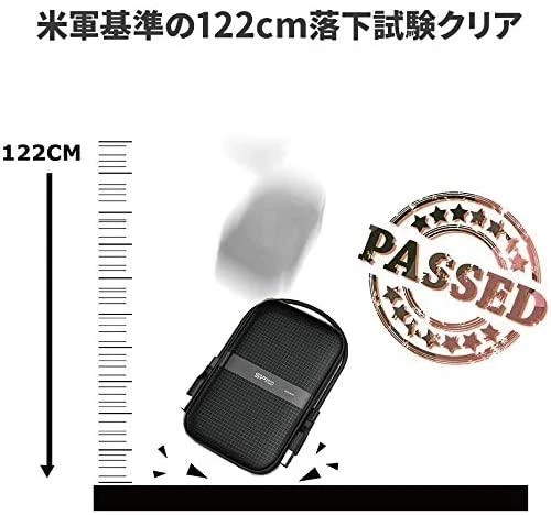 Išorinis kietasis diskas Silicon Power Armor A60 2TB SP020TBPHDA60S3K, Juodas/žalias