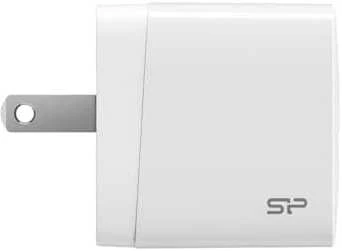 Silicon Power kelioninis adapteris USB/USB-C QM16 20W, baltas