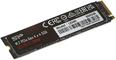 SILIKONIO MAITINIMO KOMPIUTERIS & COMMUNICAT SILICON POWER M.2 2280 PCIe 500 GB SSD UD90