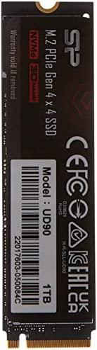 SILIKONIO MAITINIMO KOMPIUTERIS & COMMUNICAT SILICON POWER M.2 2280 PCIe 1TB SSD UD90 Gen4x4 NVMe 4500/1950 MB/s