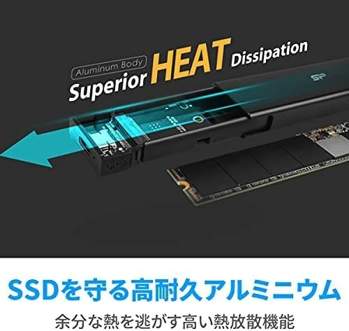 SILICON POWER KOMPIUTERIS IR COMMUNICAT SILICON POWER Išorinis M.2 NVMe/SATA SSD dėklas PD60 USB 3.2 Type-C