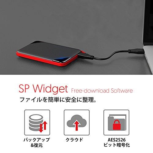 Kietasis diskas išorinis HDD Silicon Power šarvas A62 5TB Juoda ir raudona (SP050TBPHD62LS3K)