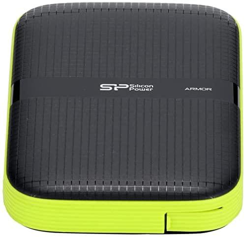 SILICONPOW SP050TBPHDA60S3K Išorinis kietasis diskas HDD Silicon Power Armor A60 2.5 5TB USB 3.0, IPX4, Juodas