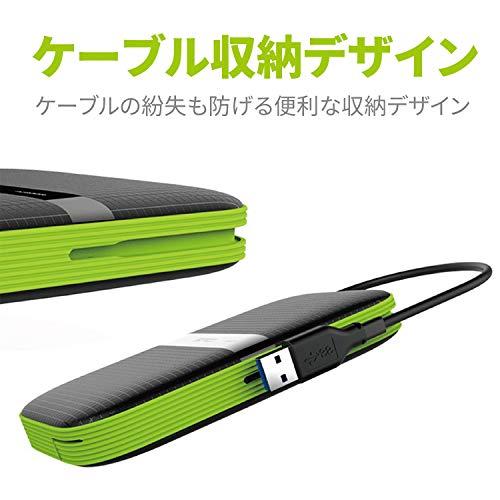 SILICONPOW SP050TBPHDA60S3K Išorinis kietasis diskas HDD Silicon Power Armor A60 2.5 5TB USB 3.0, IPX4, Juodas