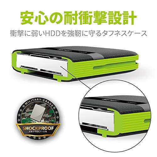 SILICONPOW SP050TBPHDA60S3K Išorinis kietasis diskas HDD Silicon Power Armor A60 2.5 5TB USB 3.0, IPX4, Juodas