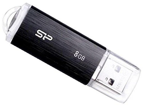 Silicon Power | Ultima U02 | 8 GB | USB Type-A | Juodas