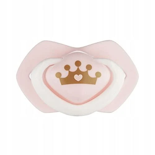 Canpolbabies CANPOL BABIES silikoninis simetrinis čiulptukas ROYAL BABY, 6-18 mėn., 2 vnt., 22/651_pin