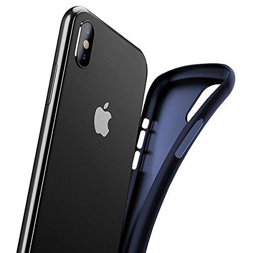 Dėklas iLike Xiaomi Mi 8 Lite Matt TPU case Dark Mėlyna
